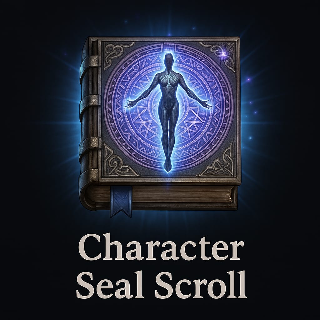 CHARACTER SEAL SCROLL